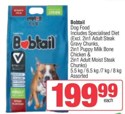 Bobtail Dog Food