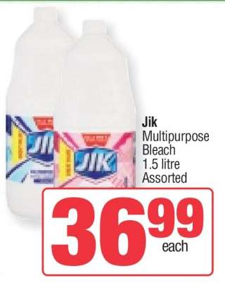 JIK multipurpose bleach