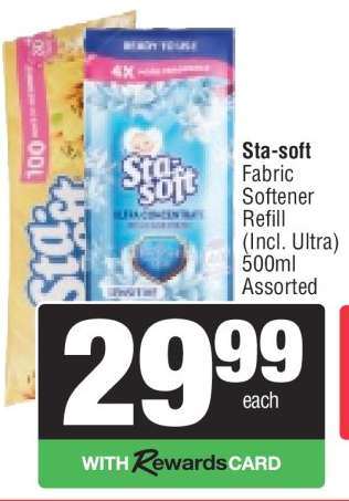 STA-SOFT FABRIC SOFTENER REFILL