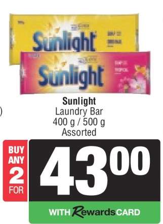Sunlight Laundry Bar