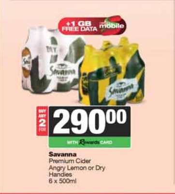 Savanna Premium Cider