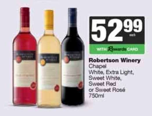 ROBERTSON WINERY