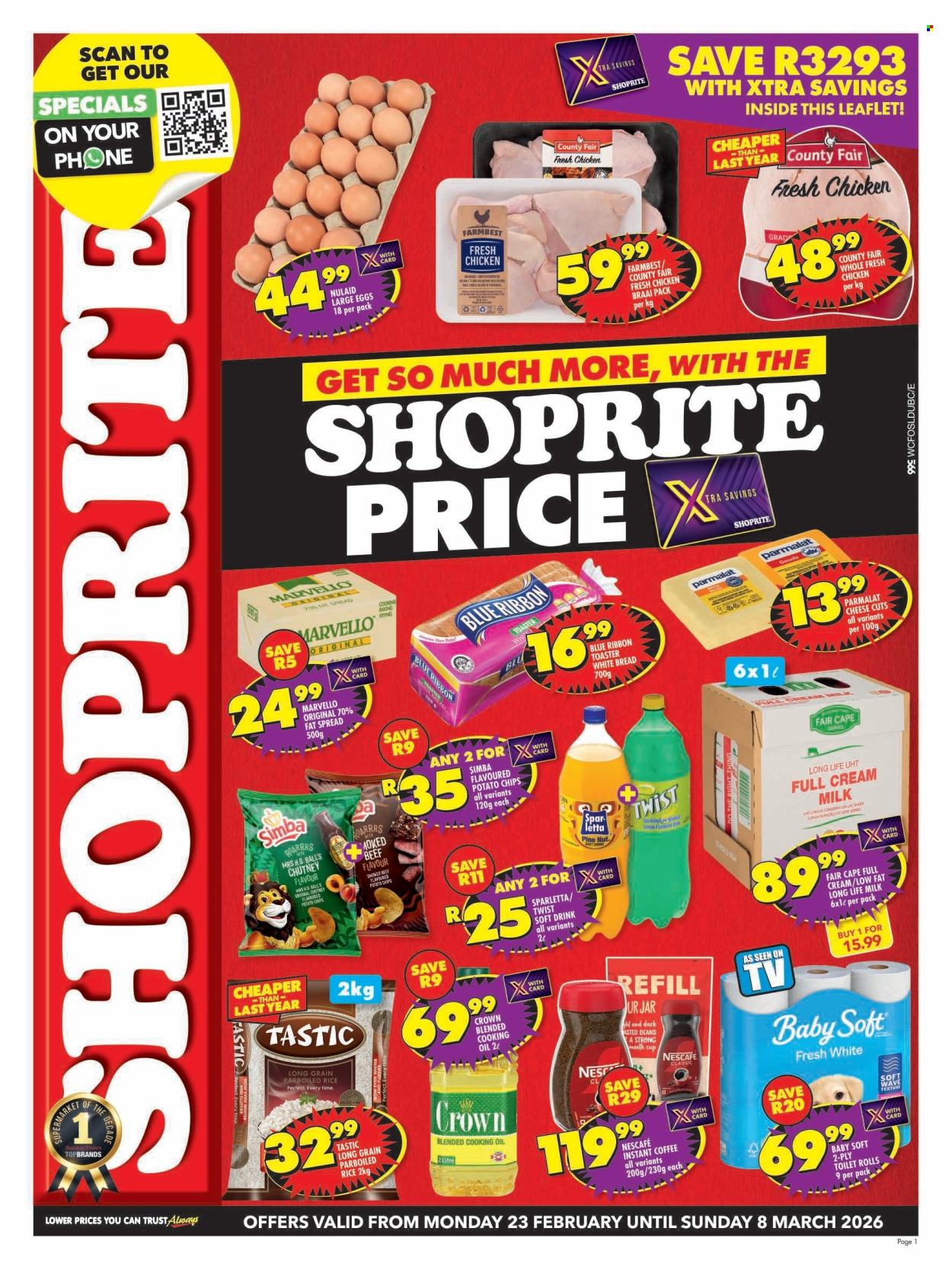 Shoprite specials - 23/02/2026 - 08/03/2026. Page 1