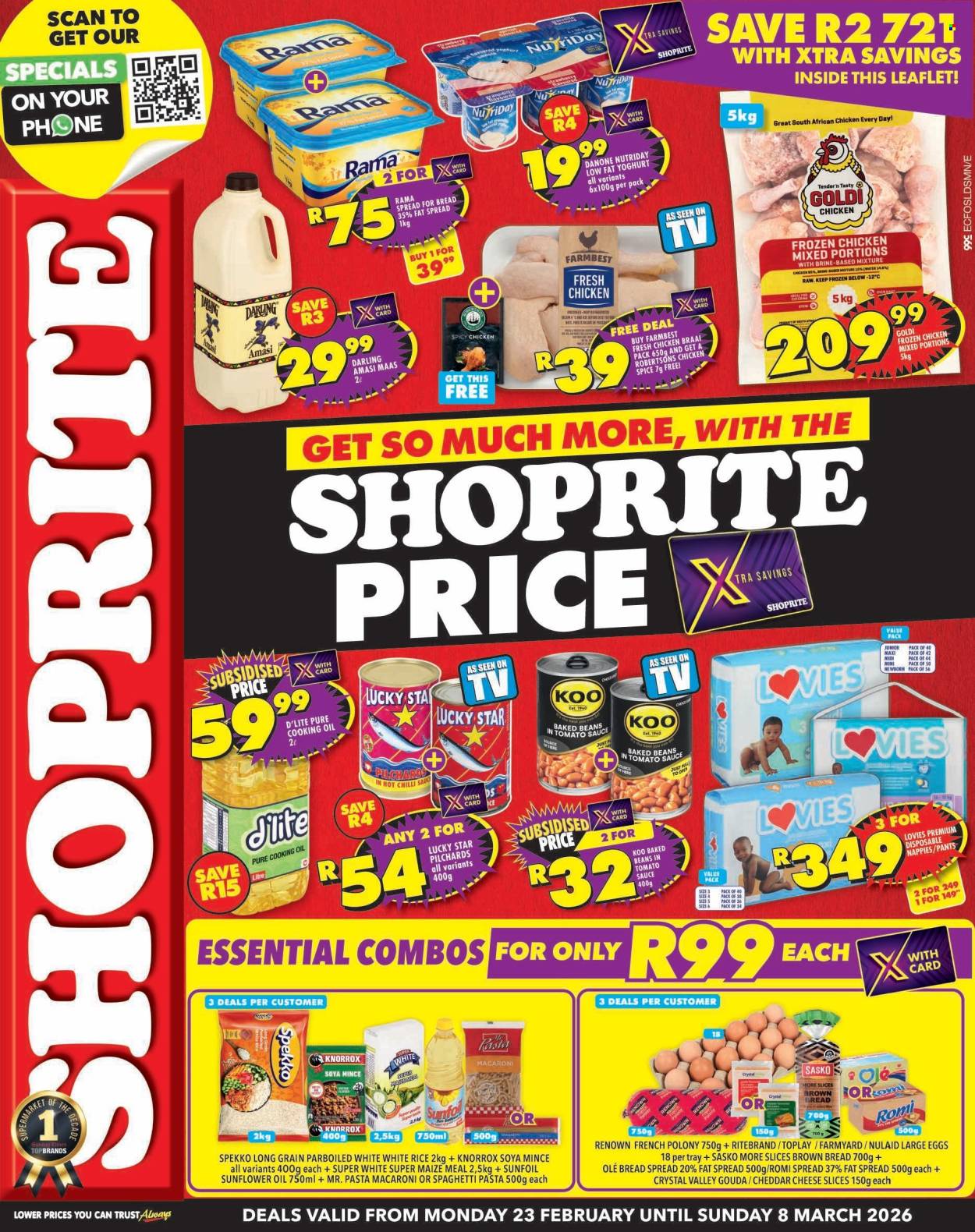 Shoprite specials - 23/02/2026 - 08/03/2026. Page 1