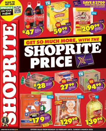 Shoprite catalogue  - 23/02/2026 - 08/03/2026.