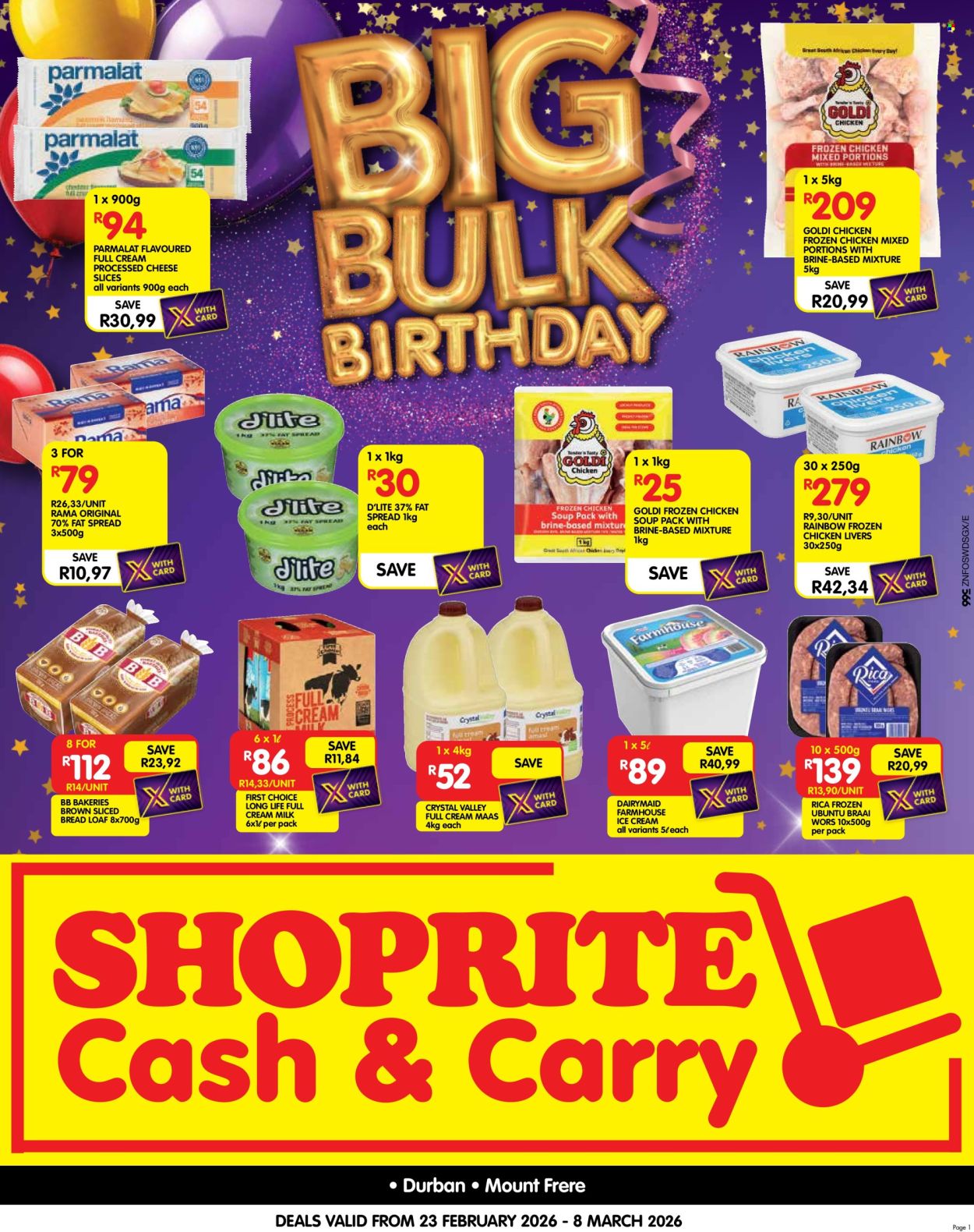 Shoprite specials - 23/02/2026 - 08/03/2026. Page 1