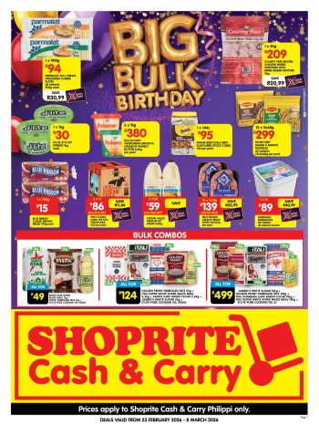 Shoprite catalogue  - 23/02/2026 - 08/03/2026.