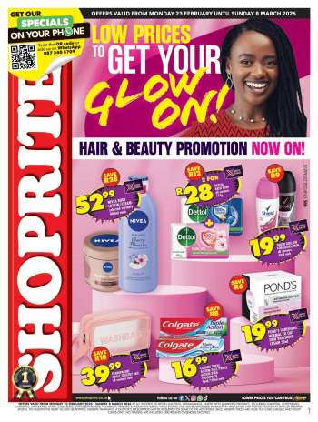 Shoprite catalogue  - 23/02/2026 - 08/03/2026.