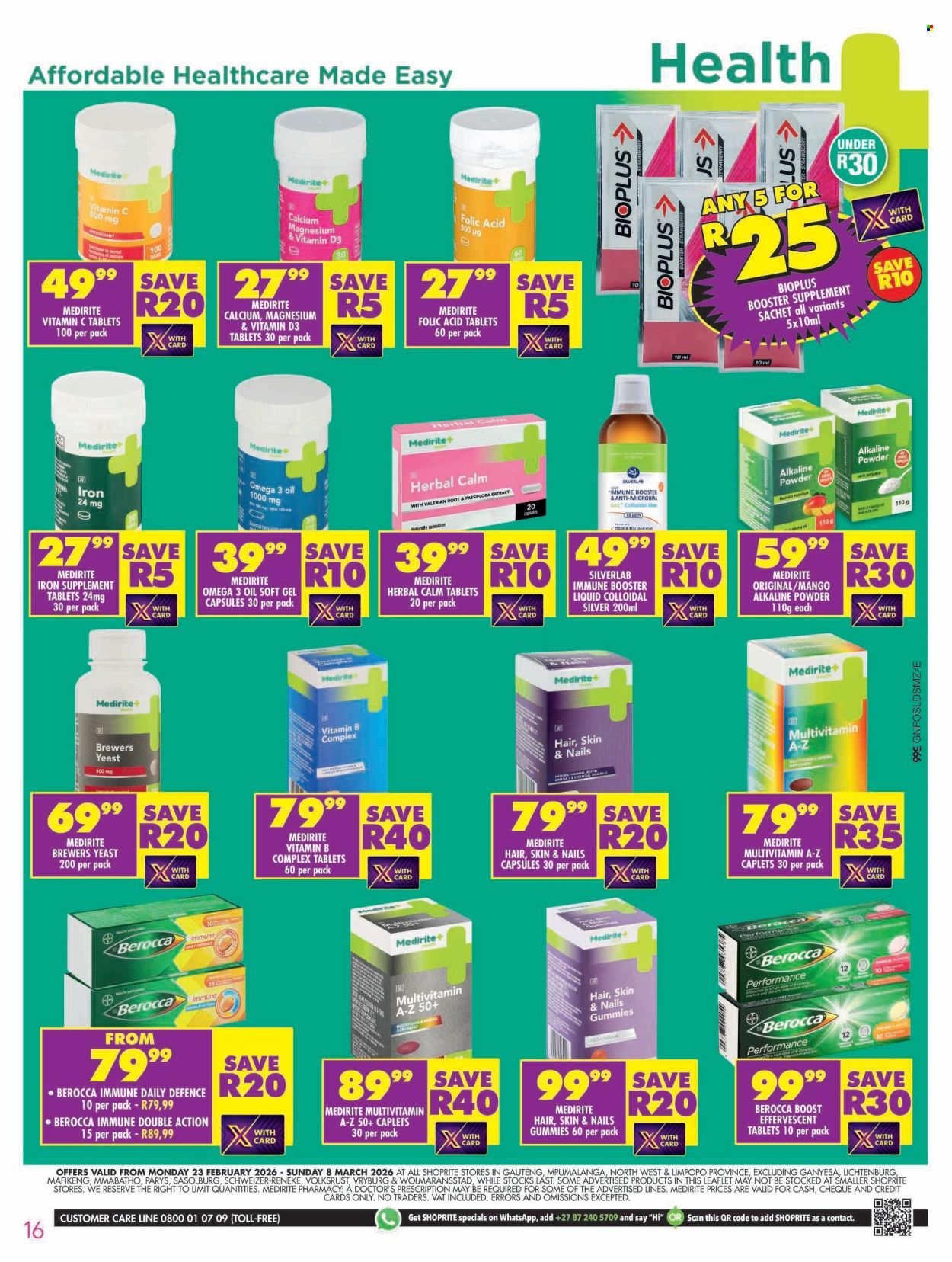 Shoprite specials - 23/02/2026 - 08/03/2026. Page 16