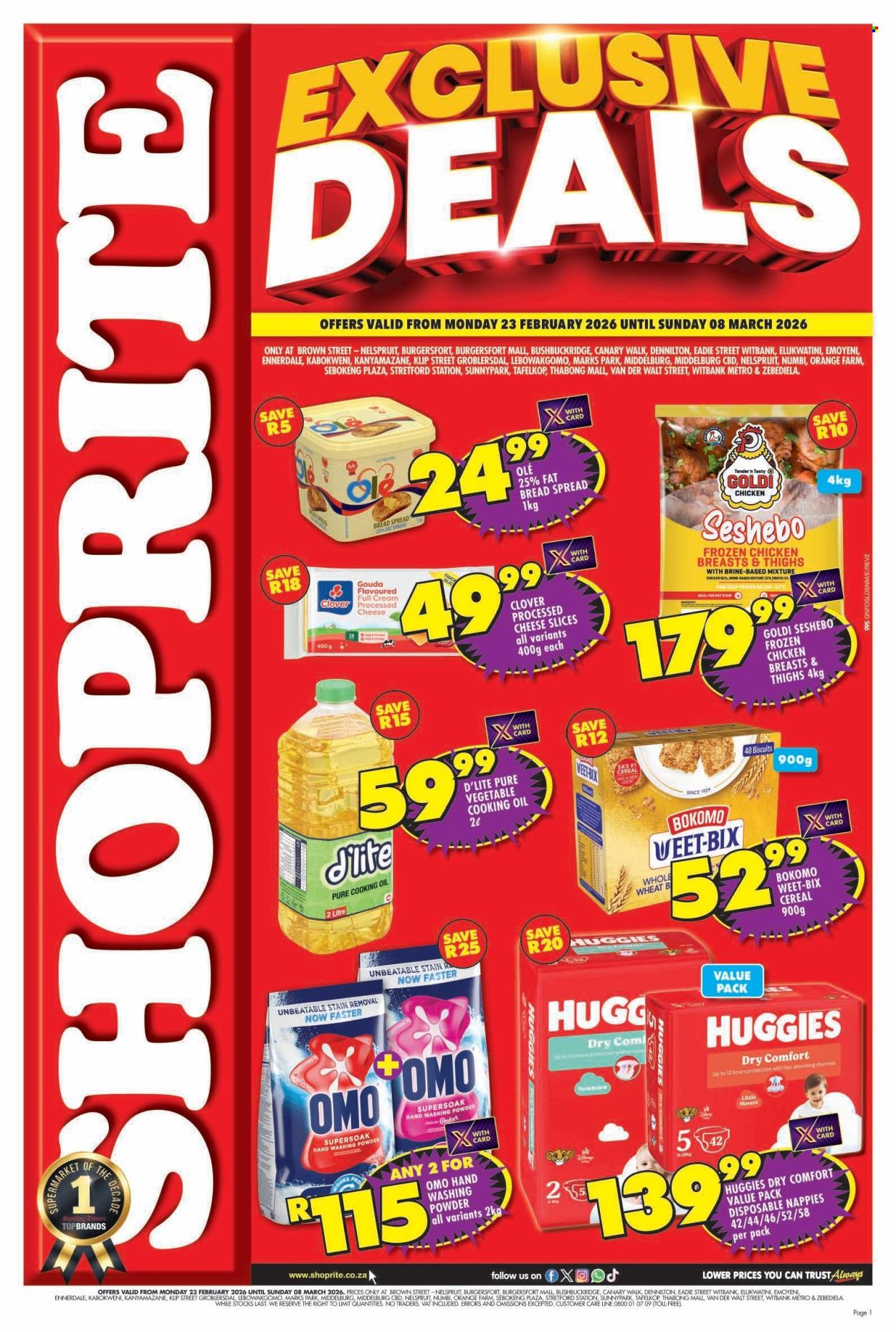 Shoprite specials - 23/02/2026 - 08/03/2026. Page 1