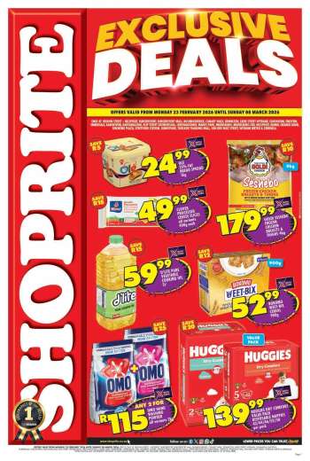 Shoprite catalogue  - 23/02/2026 - 08/03/2026.