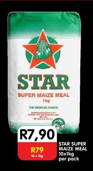 STAR SUPER MAIZE MEAL 10x1kg