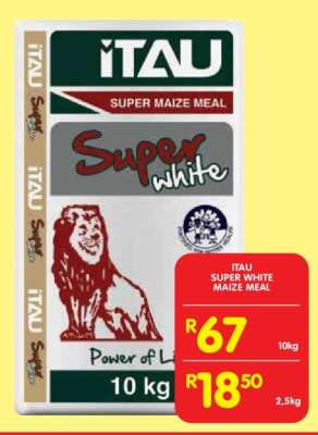 ITAU SUPER WHITE MAIZE MEAL