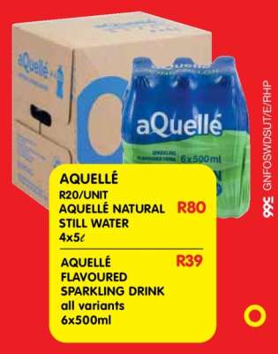 AQUELLÉ Natural Still Water