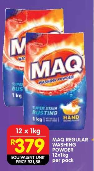 MAQ REGULAR WASHING POWDER