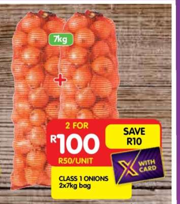 CLASS 1 ONIONS