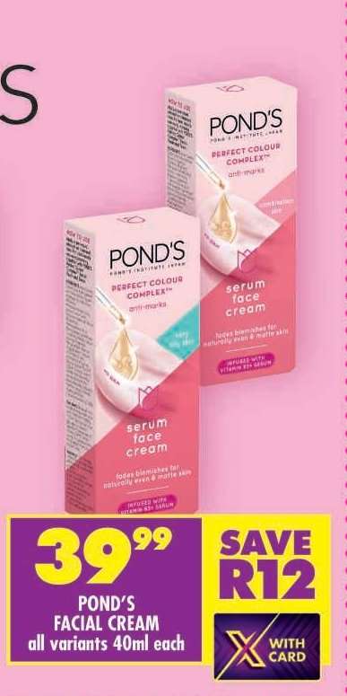 POND'S FACIAL CREAM