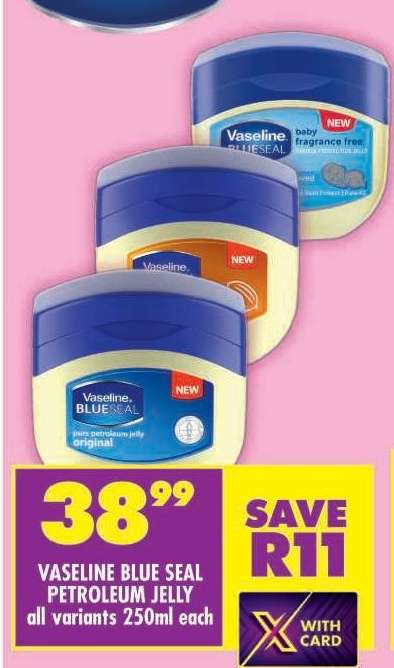 Vaseline Blue Seal Petroleum Jelly
