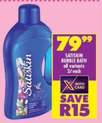 Satiskin Bubble Bath
