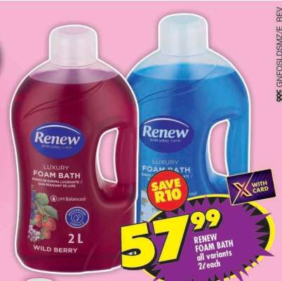 Renew Foam Bath