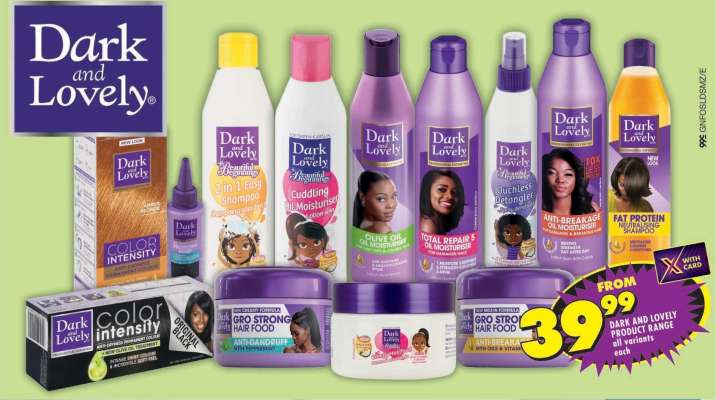 Dark and Lovely Product Range