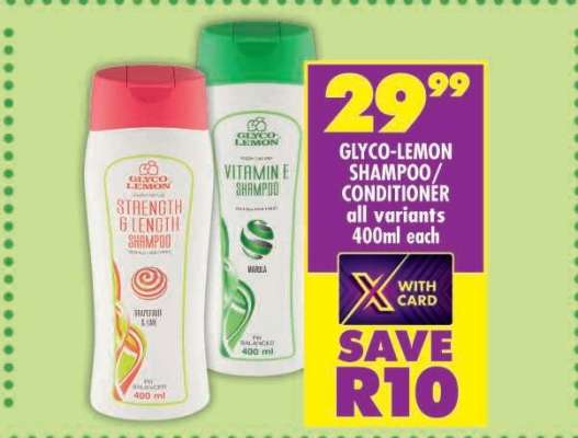GLYCO-LEMON SHAMPOO/CONDITIONER