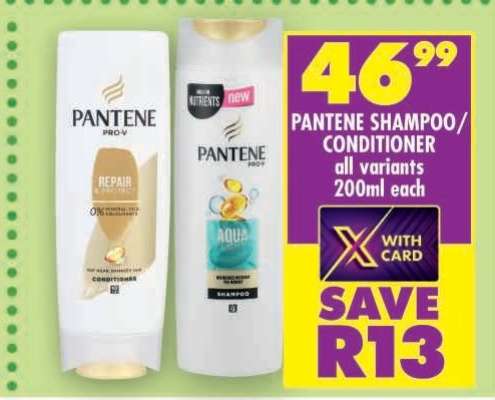 Pantene Shampoo / Conditioner