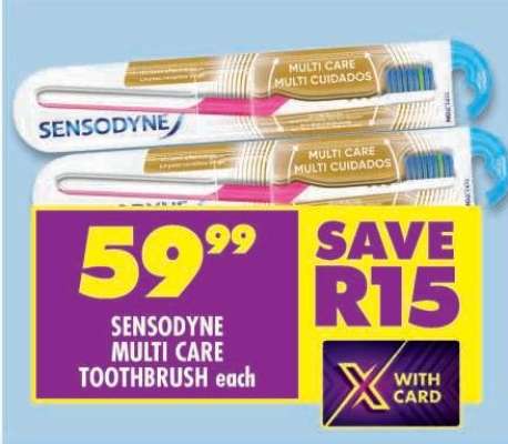 SENSODYNE MULTI CARE TOOTHBRUSH