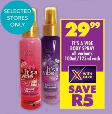 IT'S A VIBE BODY SPRAY