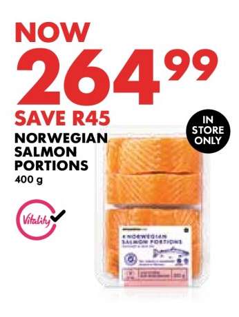 Norwegian Salmon Portions