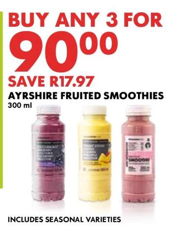 Ayrshire Fruited Smoothies