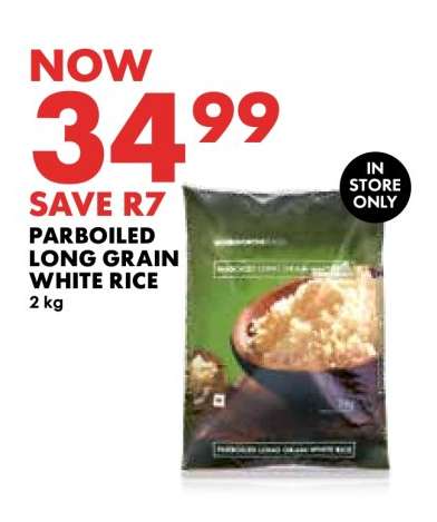 Parboiled Long Grain White Rice