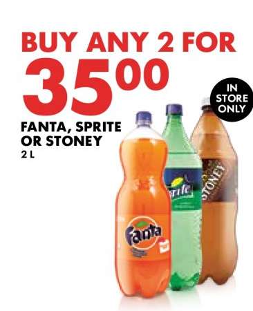 Fanta Sprite or Stoney