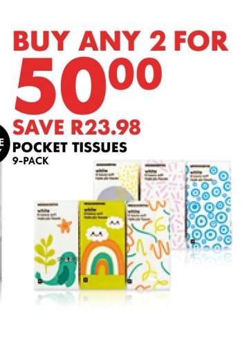 Pocket Tissues 9-Pack