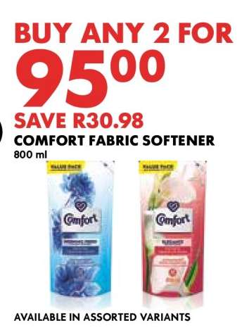 Comfort Fabric Softener