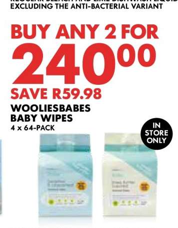 WOOLIESBABES BABY WIPES