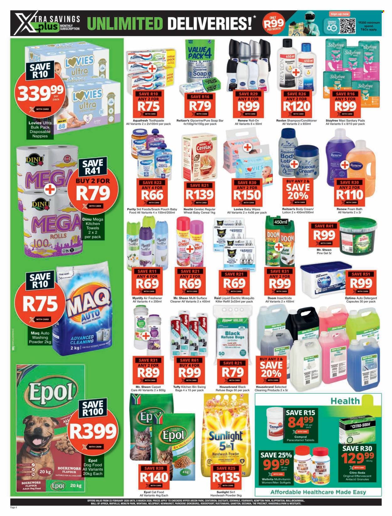 Checkers specials - 23/02/2026 - 08/03/2026. Page 4