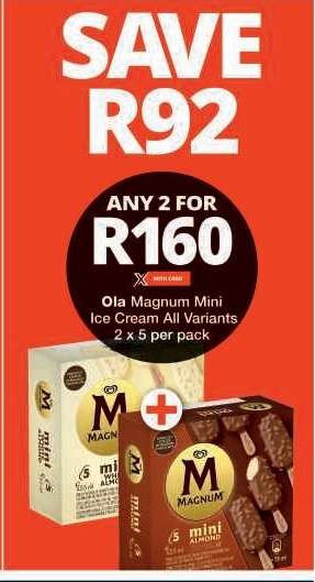 Ola Magnum Mini Ice Cream