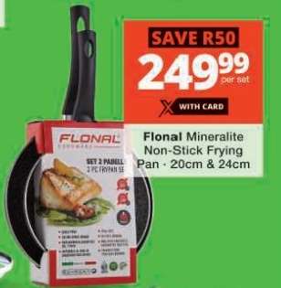Flonal Mineralite Non-Stick Frying Pan Set
