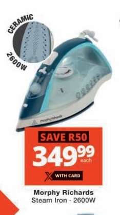 Morphy Richards Steam Iron - 2600W