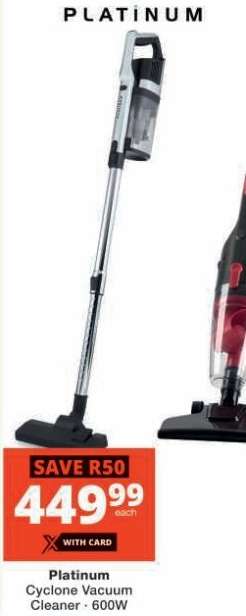 Platinum Cyclone Vacuum Cleaner - 600W