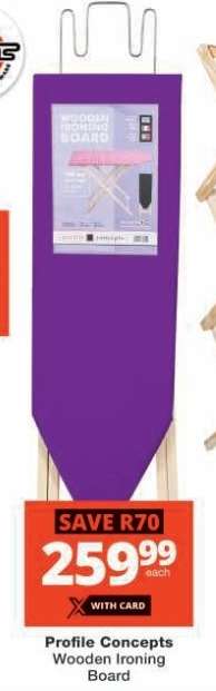 Profile Concepts Wooden Ironing Board
