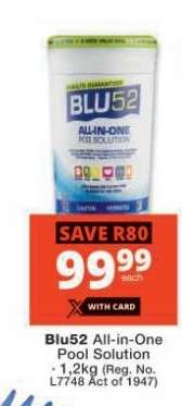 BLU52 All-in-One Pool Solution