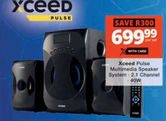 Xceed Pulse Multimedia Speaker System