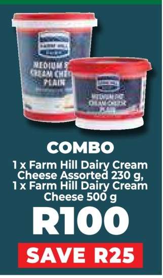 Farm Hill Dairy Cream Cheese Combo