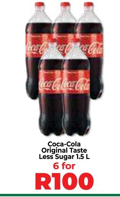Coca-Cola Original Taste Less Sugar 1.5 L