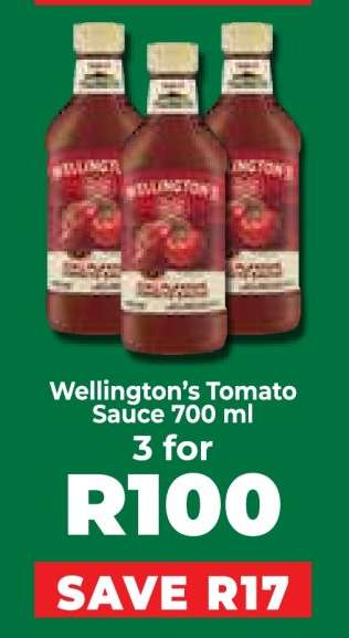 Wellington’s Tomato Sauce 700 ml
