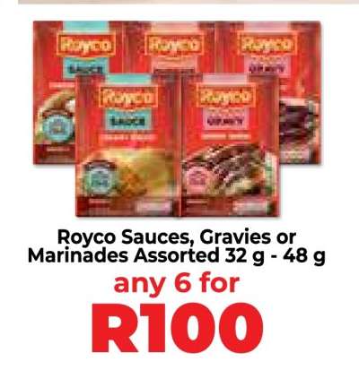 ROYCO Sauces, Gravies or Marinades