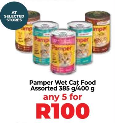 Pamper Wet Cat Food Assorted