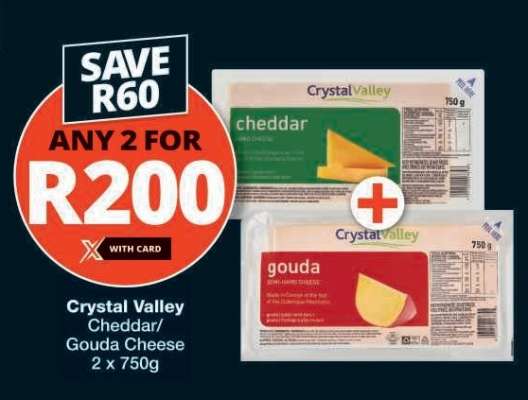 Crystal Valley Cheddar/Gouda Cheese